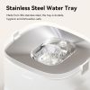 Cheerble Pumpless Dog Water Elfin Fountain, Wireless Pet Fountain Battery Operated