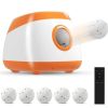 Automatic dog ball launcher, dog toy, orange