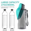 Pet Outdoor Folding Water Bottle for Outdoor Pet Drinkinf